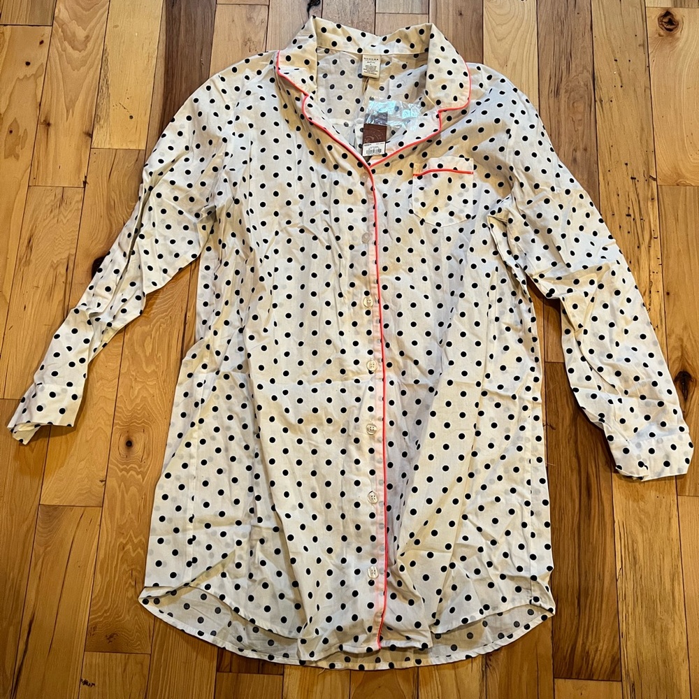 NWT Sonoma Intimates Sleepwear Shirt